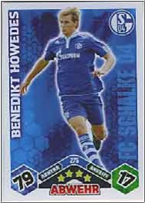 Fussball 2010 / 11 Topps Match Attax - No 275 - B. Höwedes