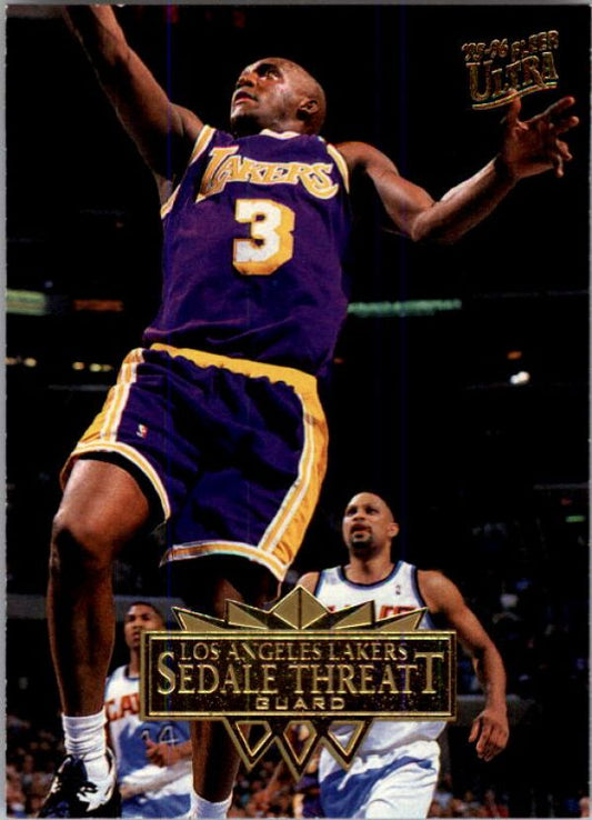 NBA 1995-96 Ultra - No 91 - Sedale Threatt