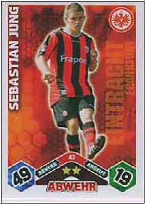 Soccer 2010/11 Topps Match Attax - No 43 - Sebastian Jung