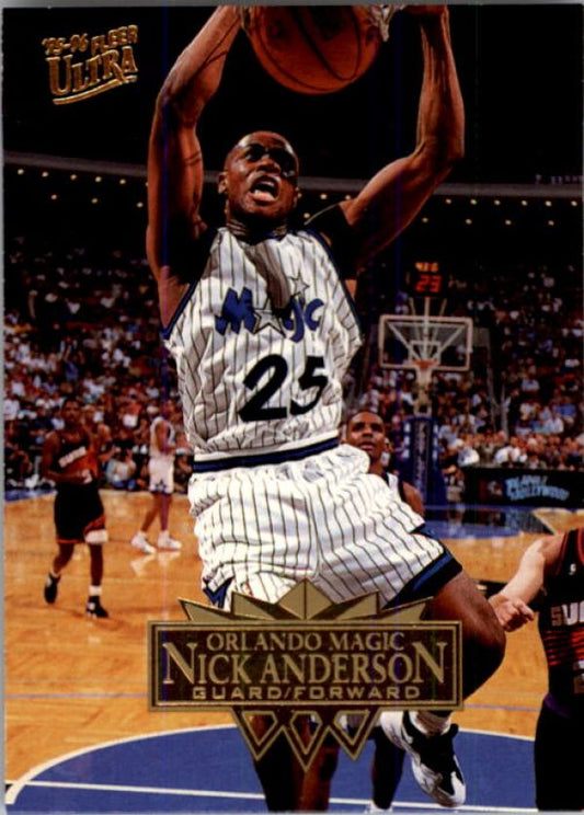 NBA 1995-96 Ultra - No. 123 - Nick Anderson