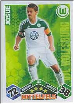 Fussball 2010 / 11 Topps Match Attax - No 318 - Josue