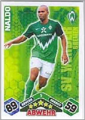 Soccer 2010/11 Topps Match Attax - No 5 - Naldo