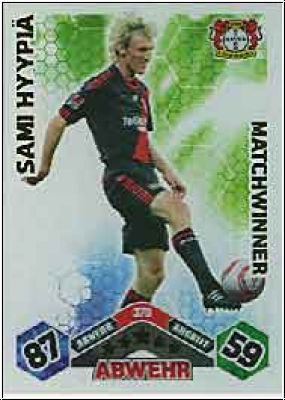 Fussball 2010 / 11 Topps Match Attax - No 370 - Sami Hyypiä