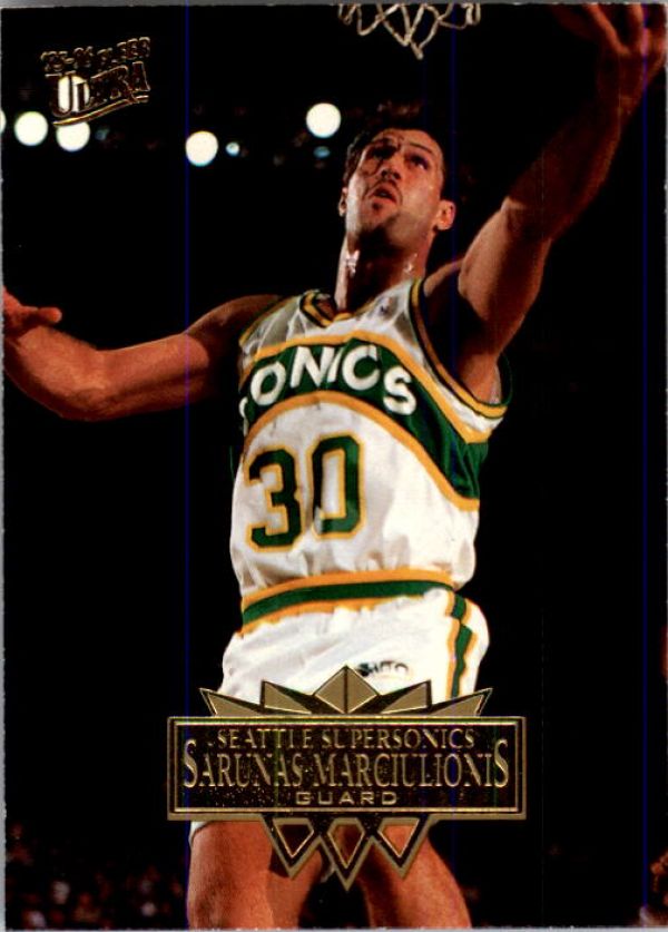 NBA 1995-96 Ultra - No 172 - Sarunas Marciulionis