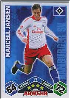 Soccer 2010/11 Topps Match Attax - No 79 - Marcell Jansen