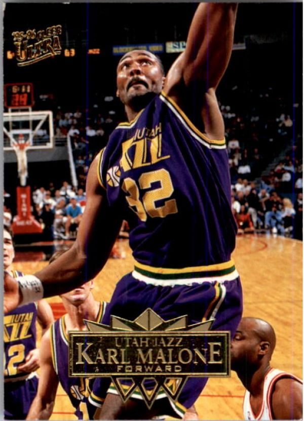 NBA 1995-96 Ultra - No 185 - Karl Malone