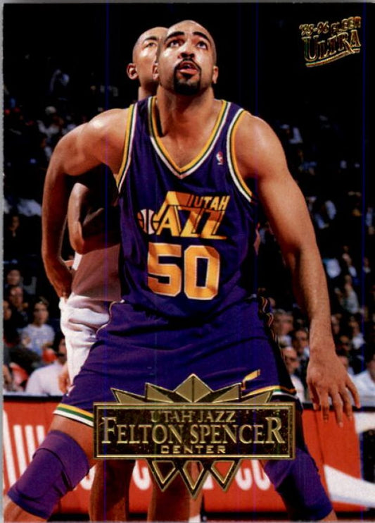 NBA 1995-96 Ultra - No. 186 - Felton Spencer