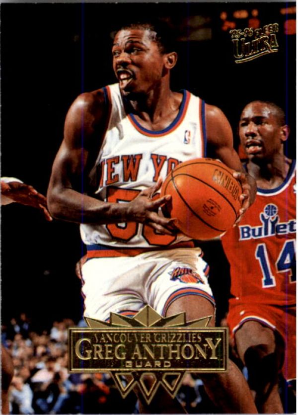 NBA 1995-96 Ultra - No 188 - Greg Anthony