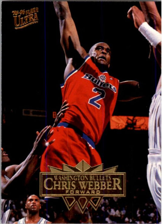 NBA 1995-96 Ultra - No 197 - Chris Webber