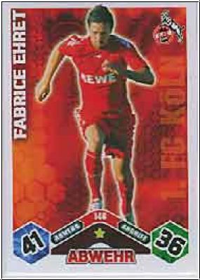 Soccer 2010/11 Topps Match Attax - No 146 - Fabrice Ehret