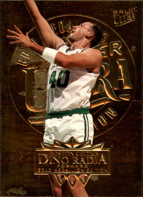 NBA 1995-96 Ultra Gold Medallion - No 14 - Dino Radja