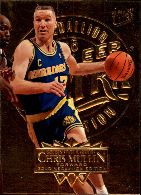 NBA 1995-96 Ultra Gold Medallion - No 60 - Chris Mullin