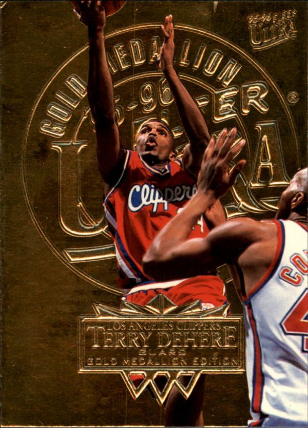 NBA 1995-96 Ultra Gold Medallion - No 78 - Terry Dehere