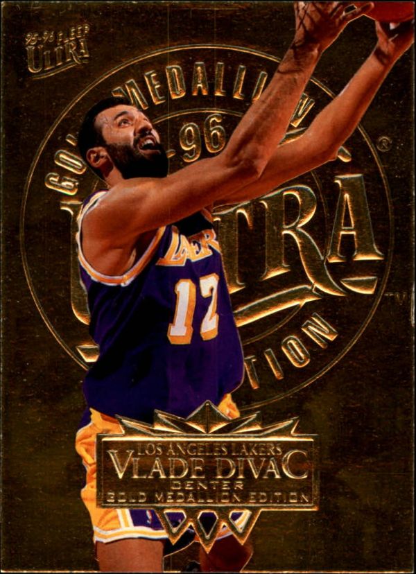 NBA 1995-96 Ultra Gold Medallion - No 88 - Vlade Divac