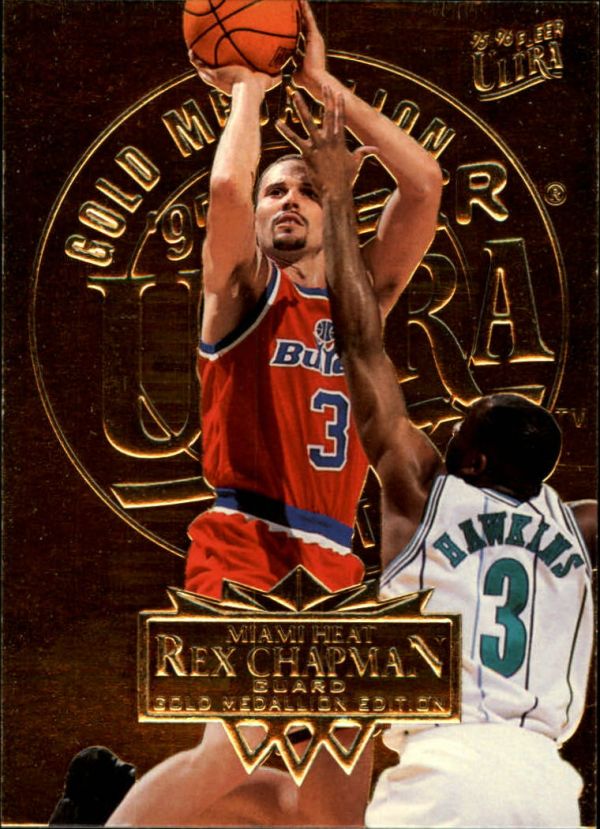 NBA 1995-96 Ultra Gold Medallion - No. 93 - Rex Chapman