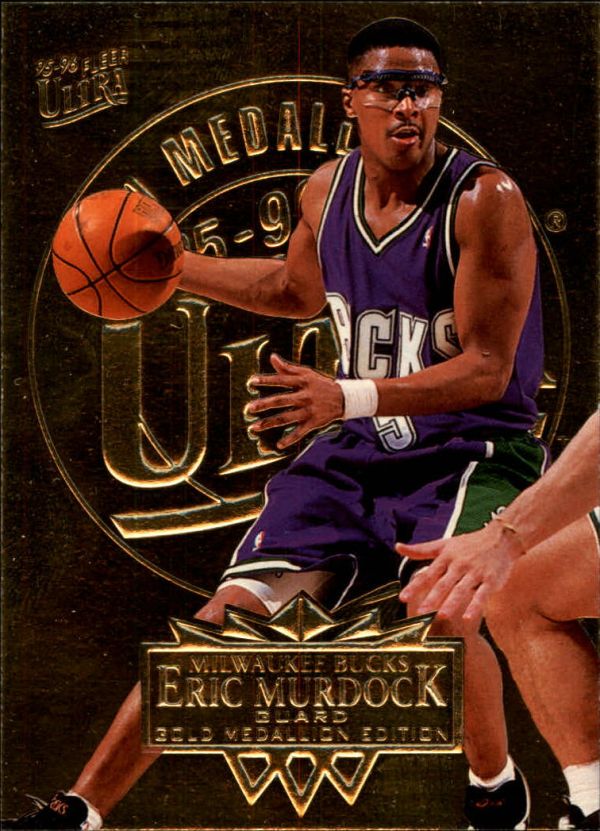 NBA 1995-96 Ultra Gold Medallion - No. 103 - Eric Murdock