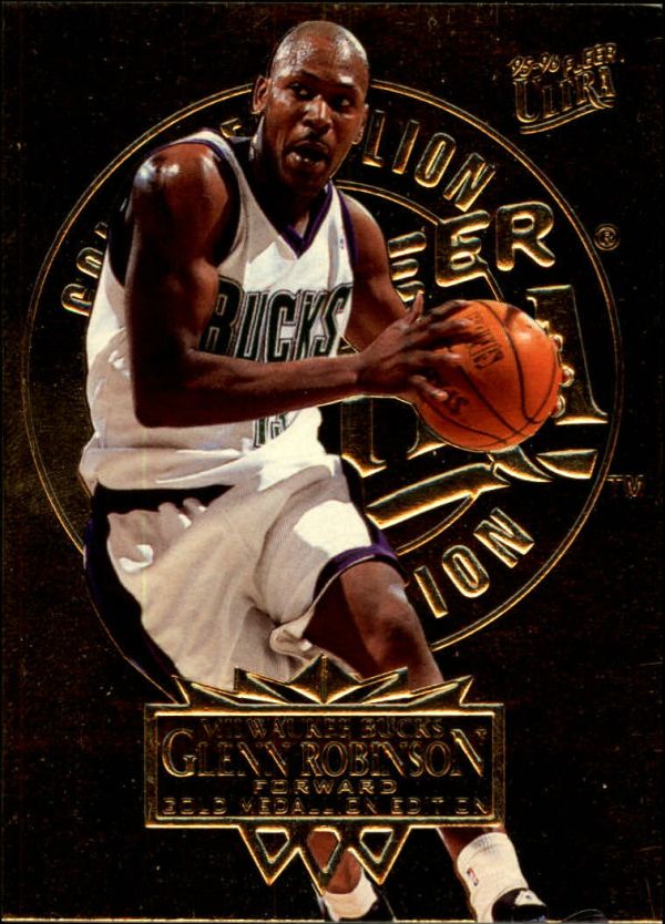 NBA 1995-96 Ultra Gold Medallion - No. 104 - Glenn Robinson