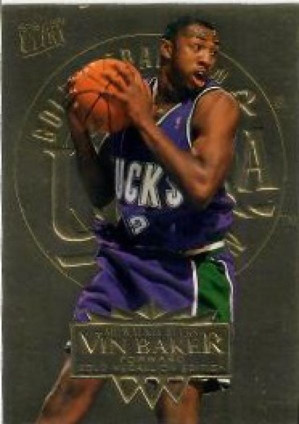 NBA 1995-96 Ultra Gold Medallion - No 100 - Vin Baker