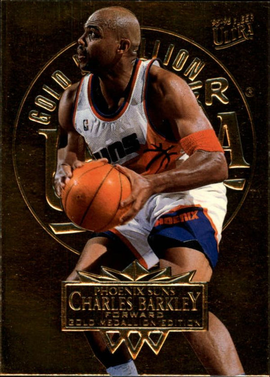 NBA 1995-96 Ultra Gold Medallion - No. 139 - Charles Barkley