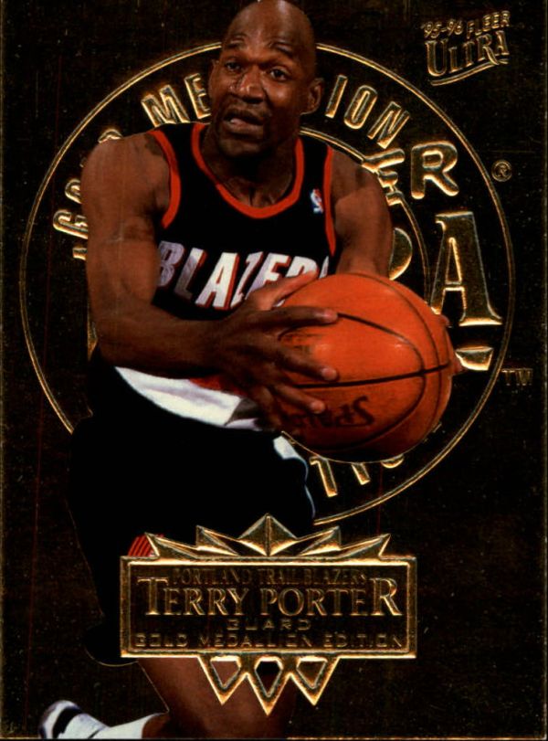 NBA 1995-96 Ultra Gold Medallion - No. 150 - Terry Porter