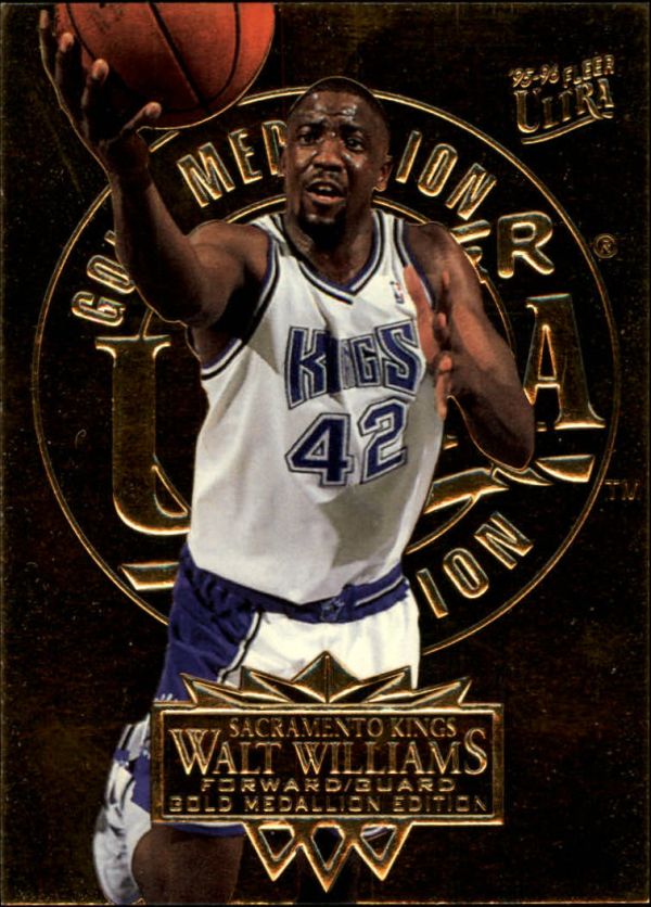 NBA 1995-96 Ultra Gold Medallion - No. 160 - Walt Williams