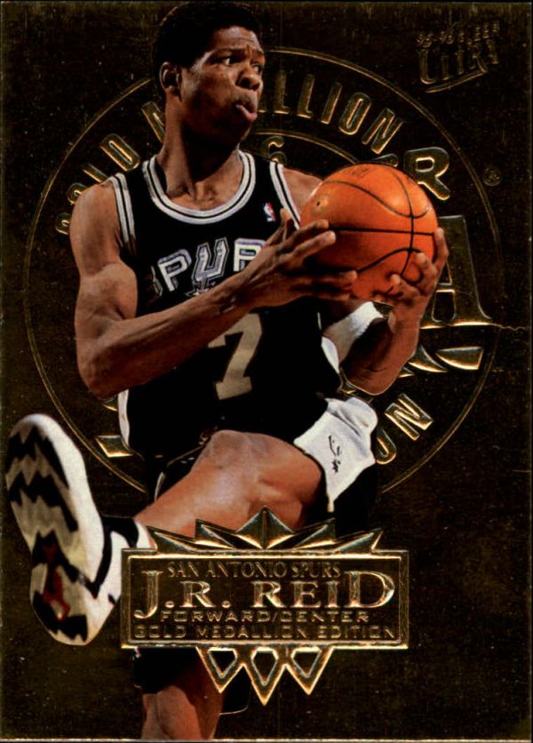 NBA 1995-96 Ultra Gold Medallion - No. 165 - JR Reid