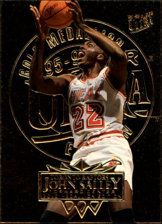 NBA 1995-96 Ultra Gold Medallion - No 181 - John Salley