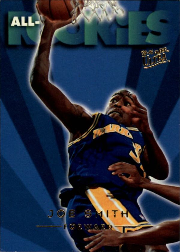 NBA 1995-96 Ultra All-Rookies - No 6 of 10 - Joe Smith