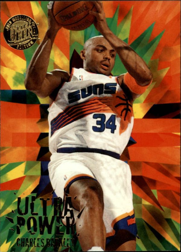 NBA 1995-96 Ultra Power Gold Medallion - No 1 of 10 - Charles Barkley