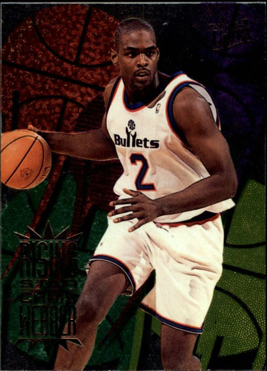 NBA 1995-96 Ultra Rising Stars - No 9 of 9 - Chris Webber