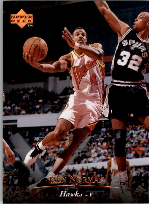 NBA 1995-96 Upper Deck - No 10 - Ken Norman