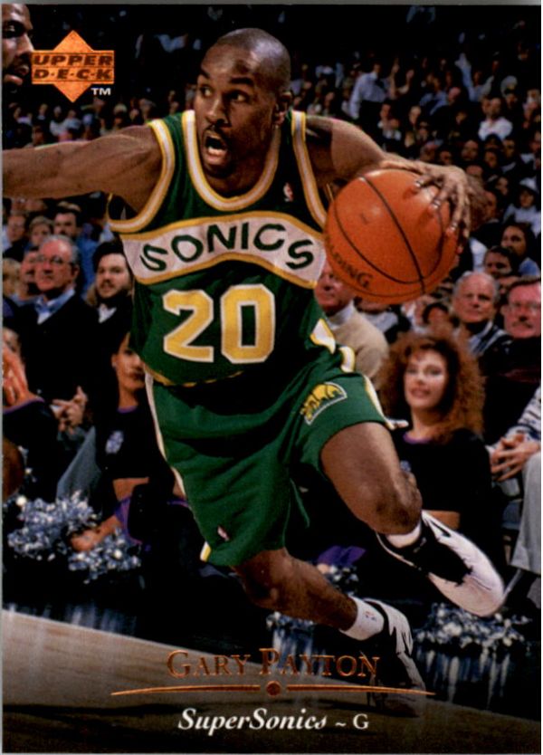 NBA 1995-96 Upper Deck - No. 17 - Gary Payton