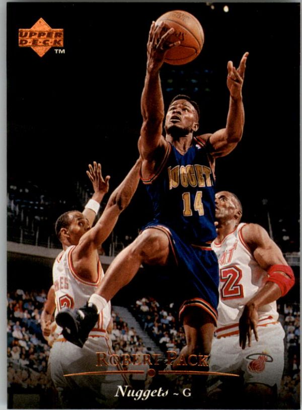 NBA 1995-96 Upper Deck - No. 20 - Robert Pack