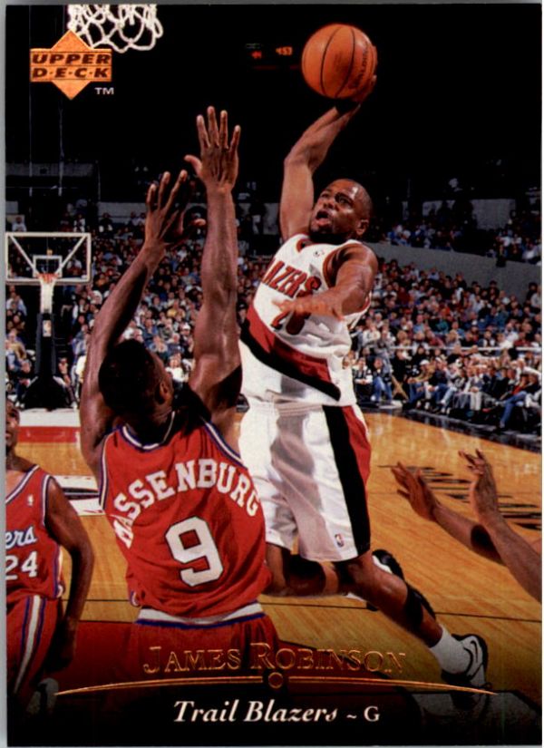 NBA 1995-96 Upper Deck - No. 36 - James Robinson
