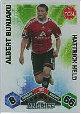 Fussball 2010 / 11 Topps Match Attax - No 403 - Albert Bunjaku