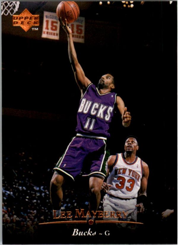 NBA 1995-96 Upper Deck - No 107 - Lee Mayberry