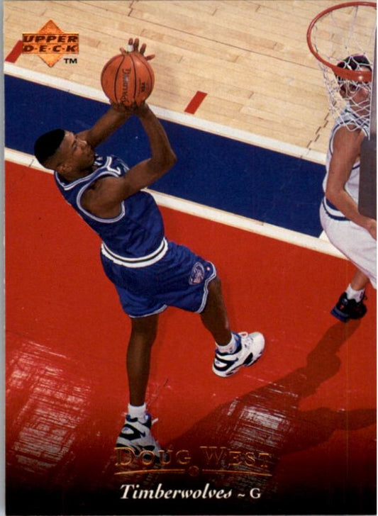 NBA 1995-96 Upper Deck - No 122 - Doug West