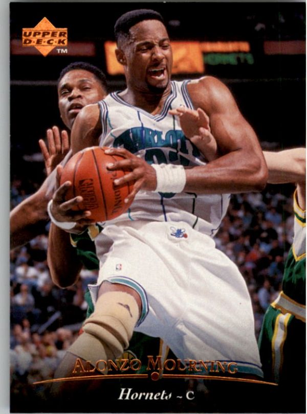 NBA 1995-96 Upper Deck - No. 127 - Alonzo Mourning