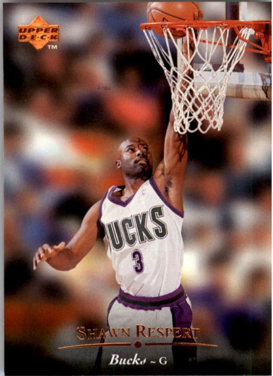 NBA 1995-96 Upper Deck - No 131 - Shawn Respert