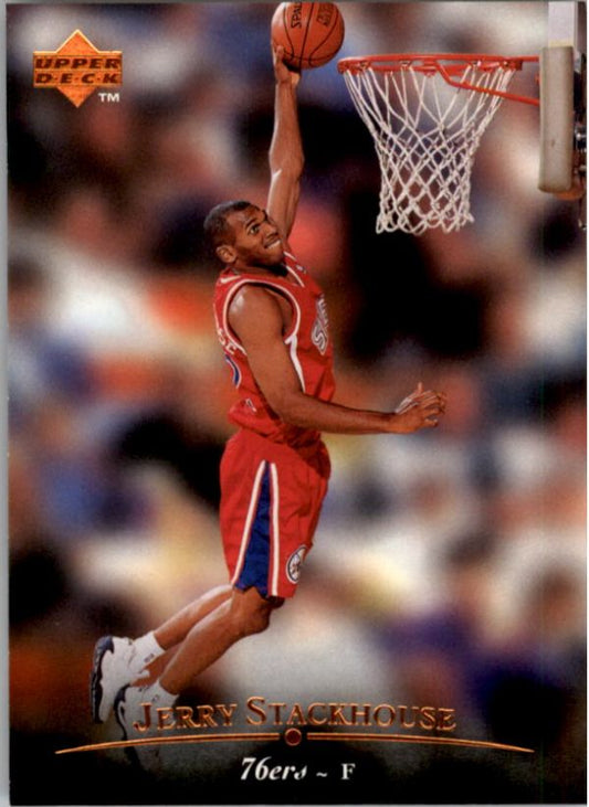 NBA 1995-96 Upper Deck - No 133 - Jerry Stackhouse