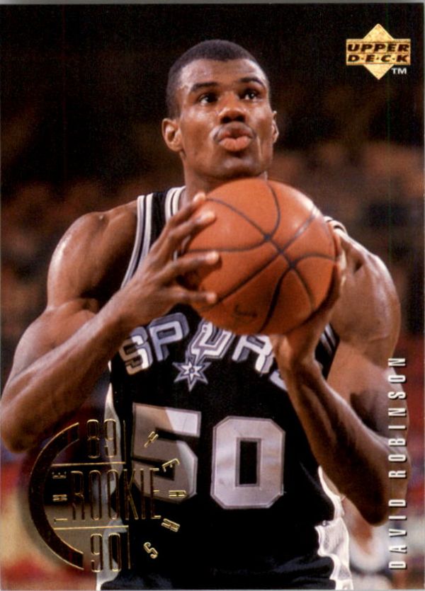 NBA 1995-96 Upper Deck - No. 154 - David Robinson