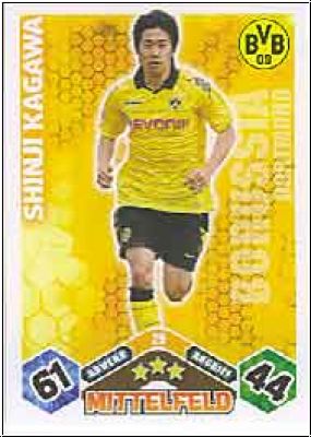 Fussball 2010 / 11 Topps Match Attax - No 29 - Shinji Kagawa