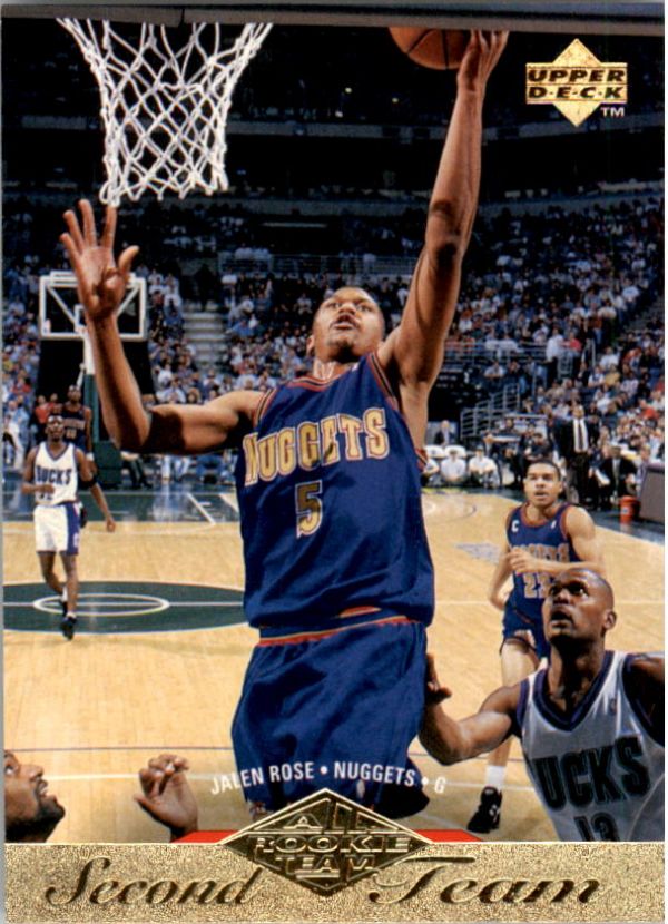 NBA 1995-96 Upper Deck - No 163 - Jalen Rose