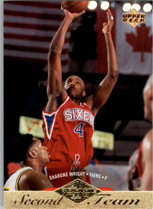 NBA 1995-96 Upper Deck - No 165 - Sharone Wright