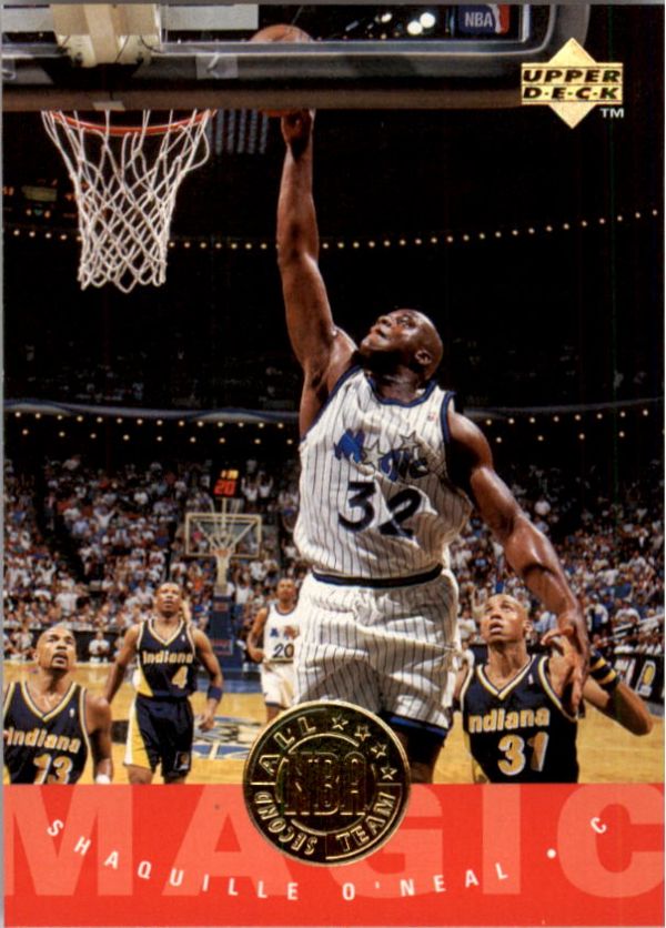 NBA 1995-96 Upper Deck - No 173 - Shaquille O'Neal