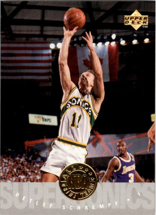 NBA 1995-96 Upper Deck - No 177 - Detlef Schrempf