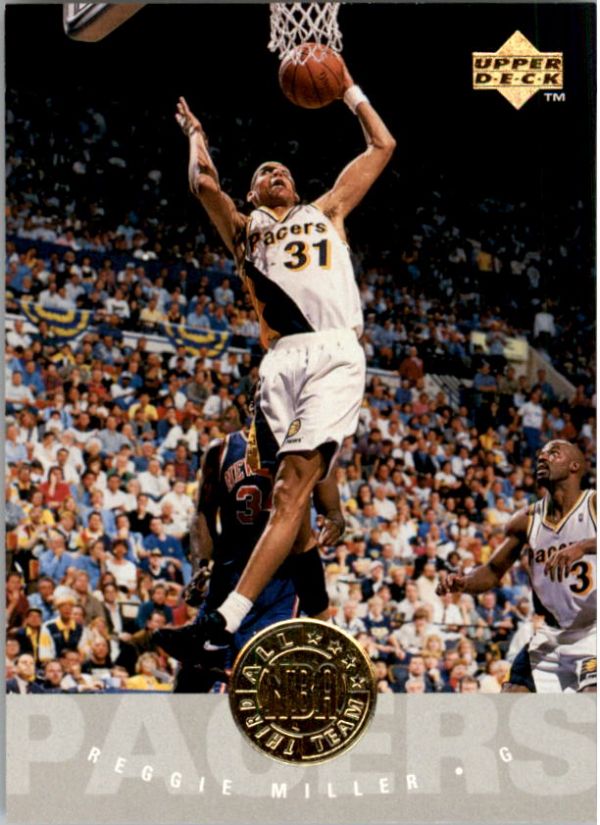 NBA 1995-96 Upper Deck - No 179 - Reggie Miller