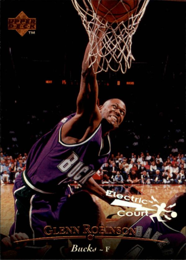 NBA 1995-96 Upper Deck Electric Court - No 13 - Glenn Robinson