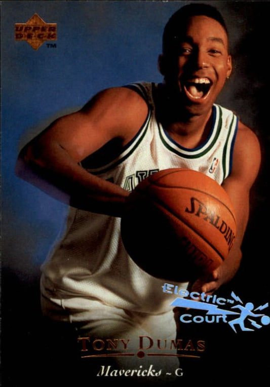 NBA 1995-96 Upper Deck Electric Court - No 16 - Tony Dumas