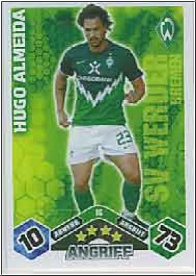 Fussball 2010 / 11 Topps Match Attax - No 16 - Hugo Almeida